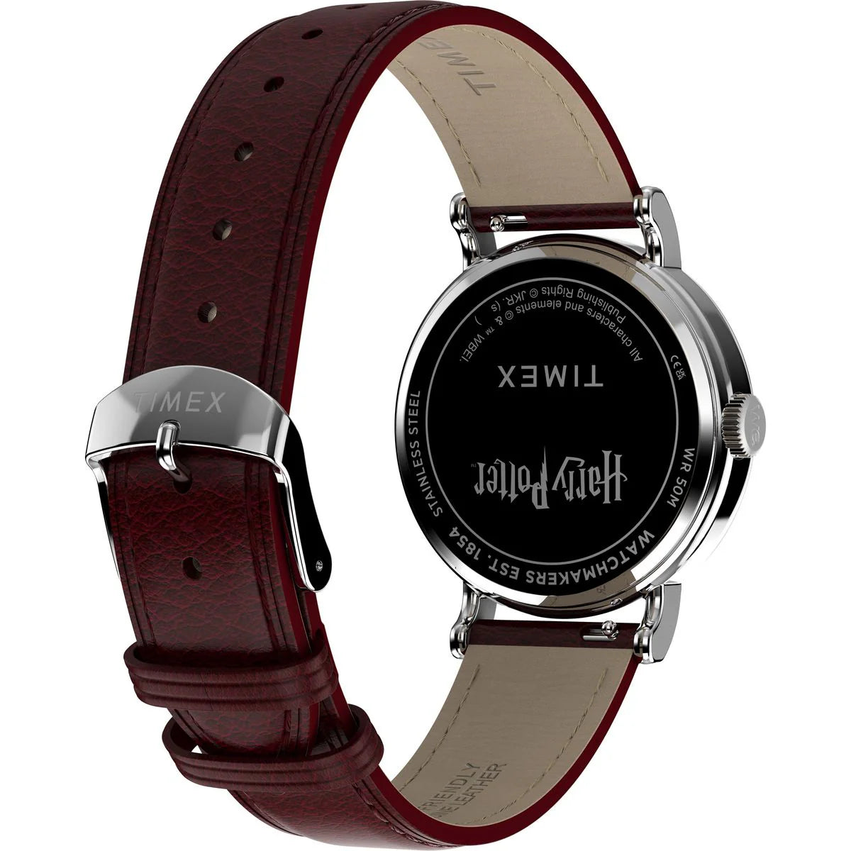 Timex Harry Potter x Timex Weekender Platform 9 3/4 37mm Leather Strap Watch TW2Y76200X6