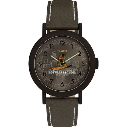 Timex Harry Potter x Timex Weekender Sorting Hat 37mm Leather Strap Watch TW2Y77000X6