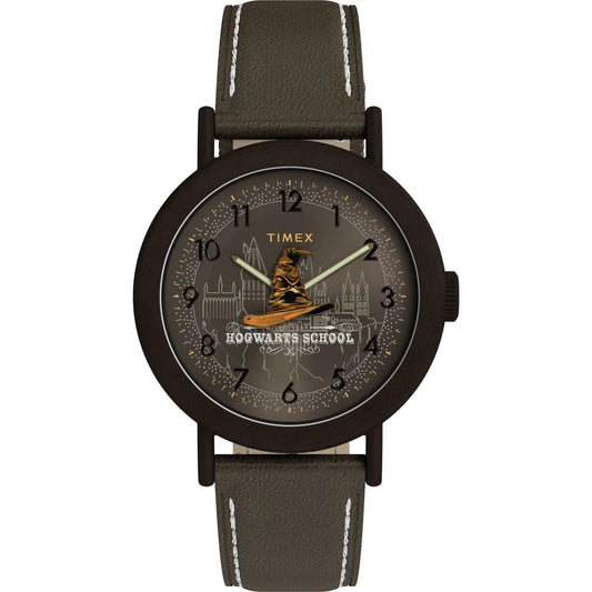 Timex Harry Potter x Timex Weekender Sorting Hat 37mm Leather Strap Watch TW2Y77000X6