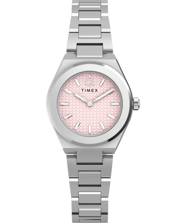 Q Timex® Continental Mini 24mm Stainless Steel Bracelet Watch TW2Y77400