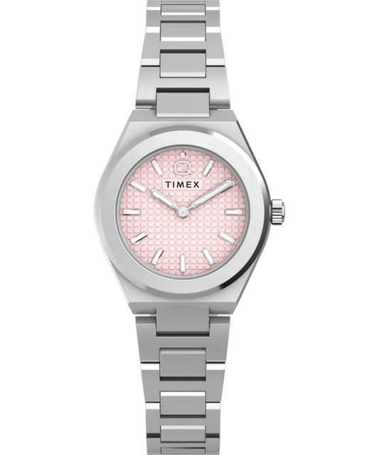 Q Timex® Continental Mini 24mm Stainless Steel Bracelet Watch TW2Y77400