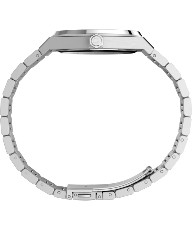 Q Timex Marbella 40.5mm Stainless Steel Bracelet Watch TW2Y81400