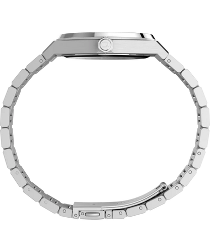 Q Timex Marbella 40.5mm Stainless Steel Bracelet Watch TW2Y81400