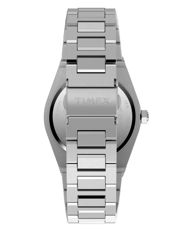 Q Timex Marbella 40.5mm Stainless Steel Bracelet Watch TW2Y81400