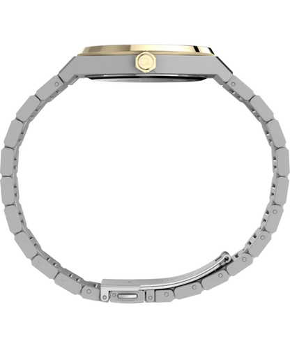 Q Timex Marbella 40.5mm Stainless Steel Bracelet Watch TW2Y81500