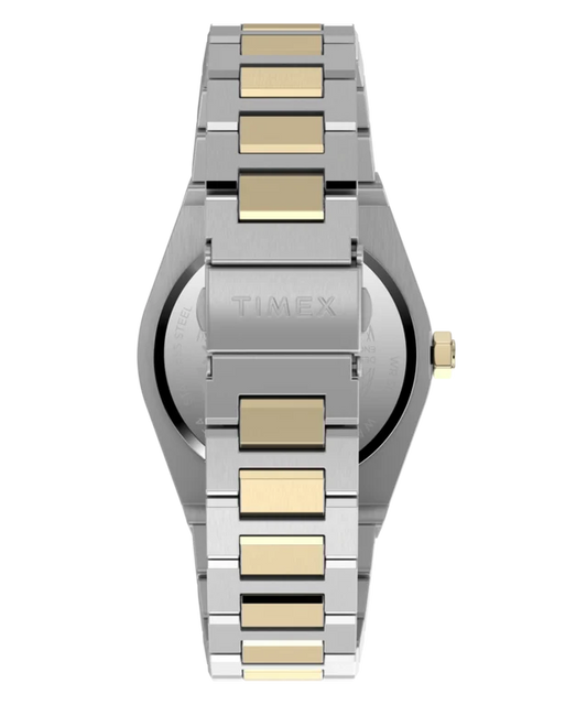 Q Timex Marbella 40.5mm Stainless Steel Bracelet Watch TW2Y81500
