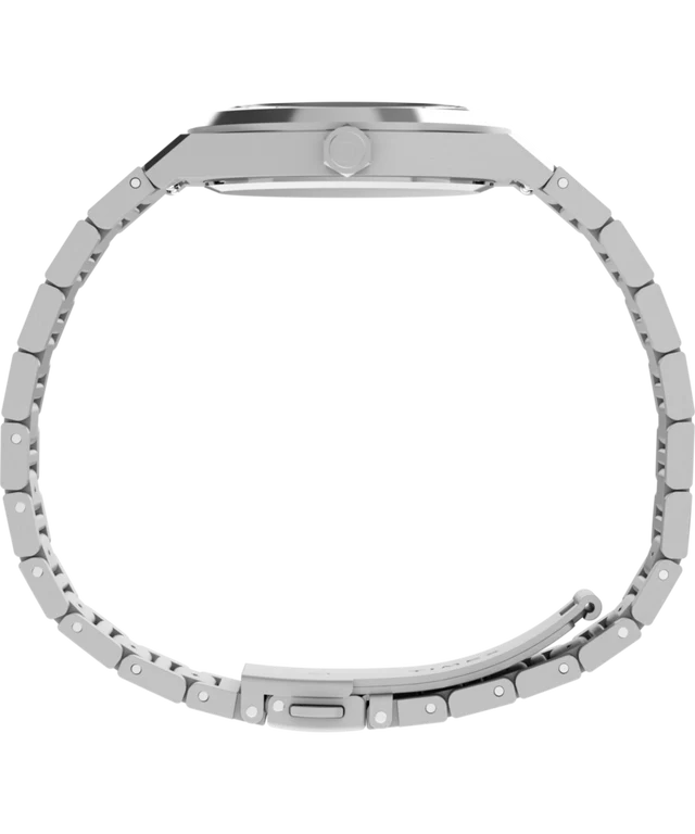 Q Timex Marbella 34mm Stainless Steel Bracelet Watch TW2Y81800