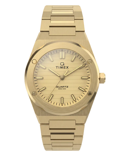 Q Timex Marbella 34mm Stainless Steel Bracelet Watch TW2Y82000