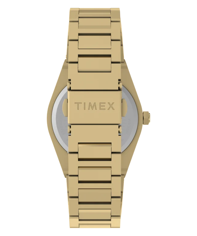 Q Timex Marbella 34mm Stainless Steel Bracelet Watch TW2Y82000
