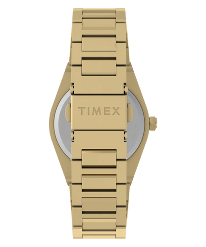 Q Timex Marbella 34mm Stainless Steel Bracelet Watch TW2Y82000