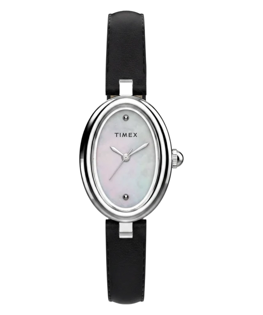 Cavatina® Luxe 22mm Leather Strap Watch TW2Y86400