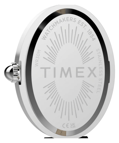 Cavatina® Luxe 22mm Leather Strap Watch TW2Y86400