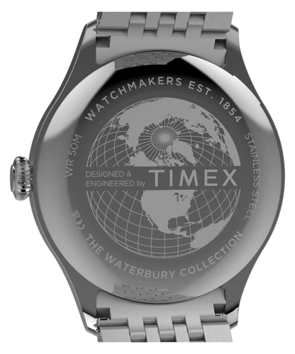 Waterbury Classic 39mm Stainless Steel Bracelet Watch TW2Y91800