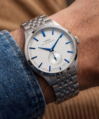 Waterbury Classic 39mm Stainless Steel Bracelet Watch TW2Y91800