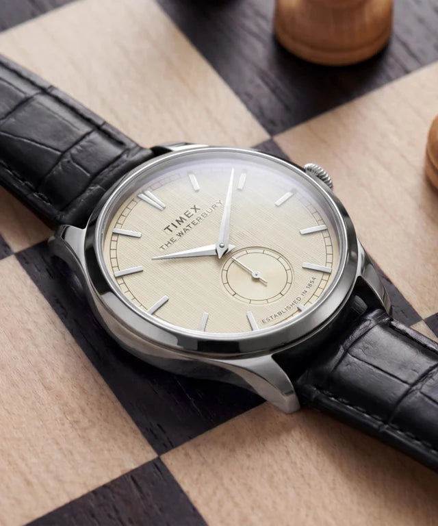 Waterbury Classic 39mm Leather Strap Watch TW2Y92000