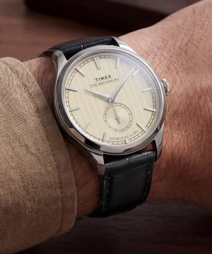 Waterbury Classic 39mm Leather Strap Watch TW2Y92000