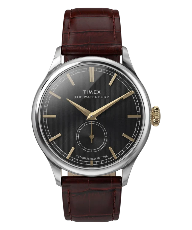 Waterbury Classic 39mm Leather Strap Watch TW2Y92100