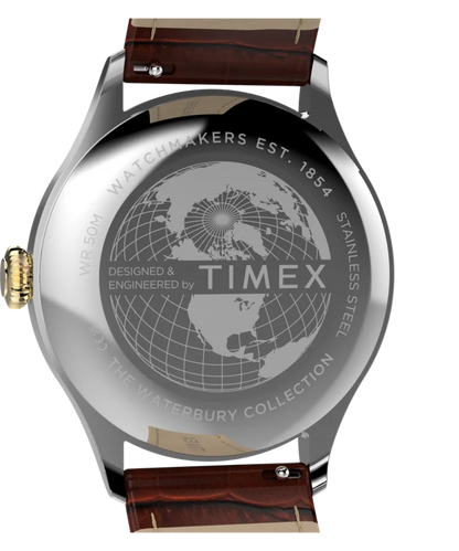 Waterbury Classic 39mm Leather Strap Watch TW2Y92100