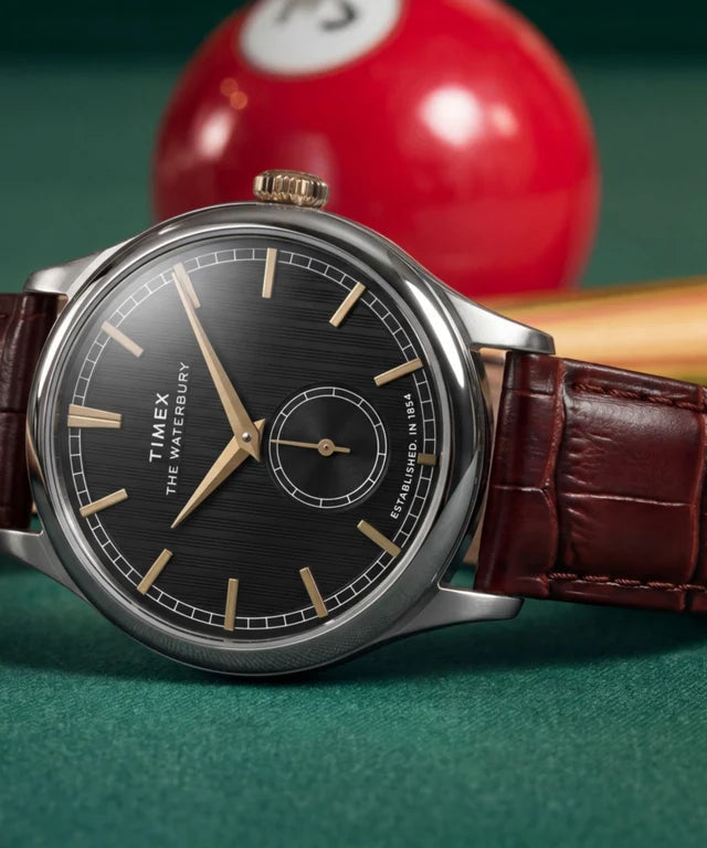 Waterbury Classic 39mm Leather Strap Watch TW2Y92100