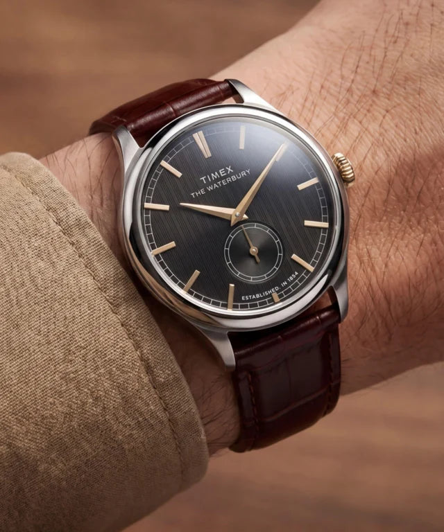 Waterbury Classic 39mm Leather Strap Watch TW2Y92100