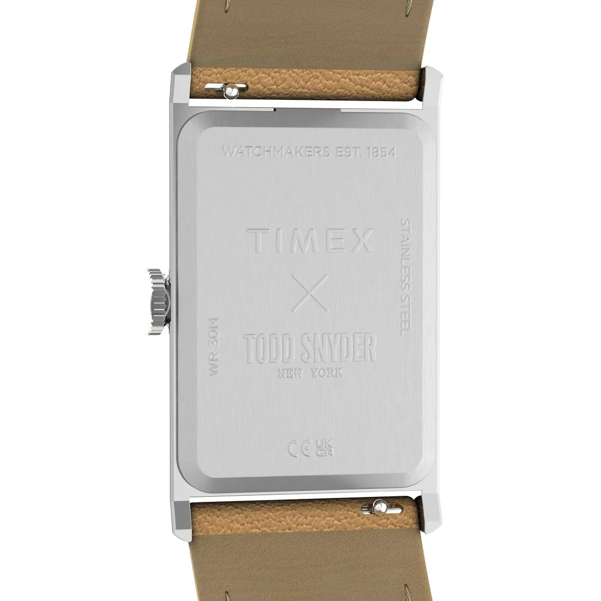 Timex x Todd Snyder  21mm Leather Strap Watch TW3A02500JR