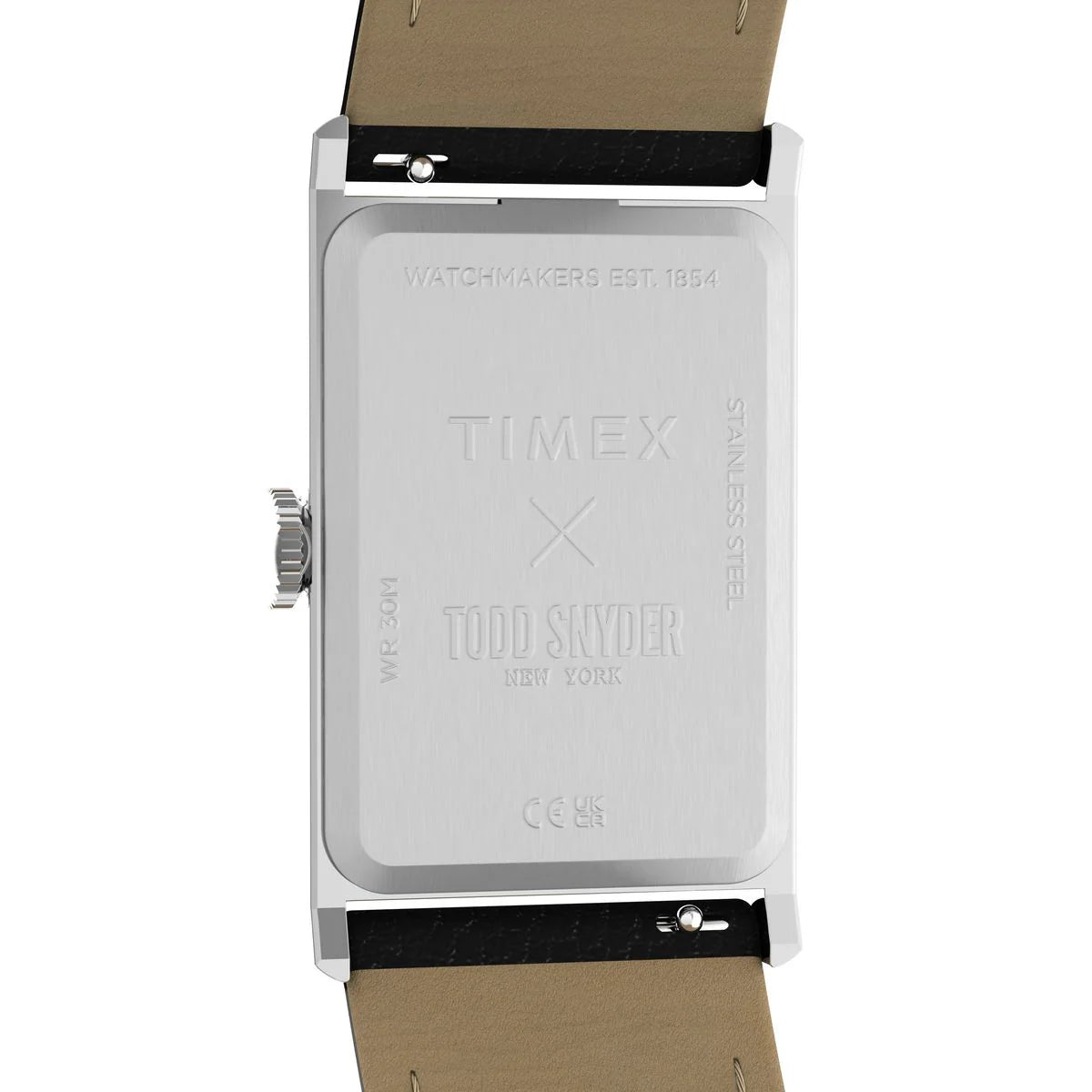 Timex x Todd Snyder  21mm Leather Strap Watch TW3A02600JR