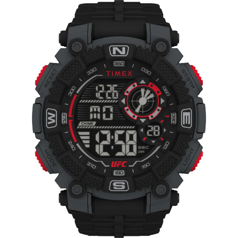 Timex UFC Redemption 50mm Resin Strap Watch - TW5M537000D