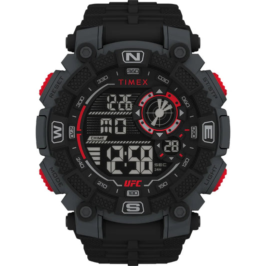 Timex UFC Redemption 50mm Resin Strap Watch - TW5M537000D