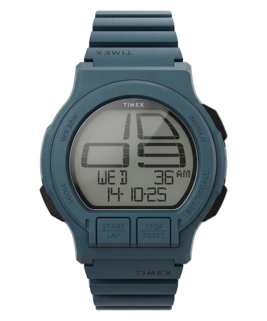 Retroware Digital 46mm Resin Strap Watch