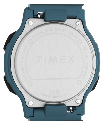 Retroware Digital 46mm Resin Strap Watch