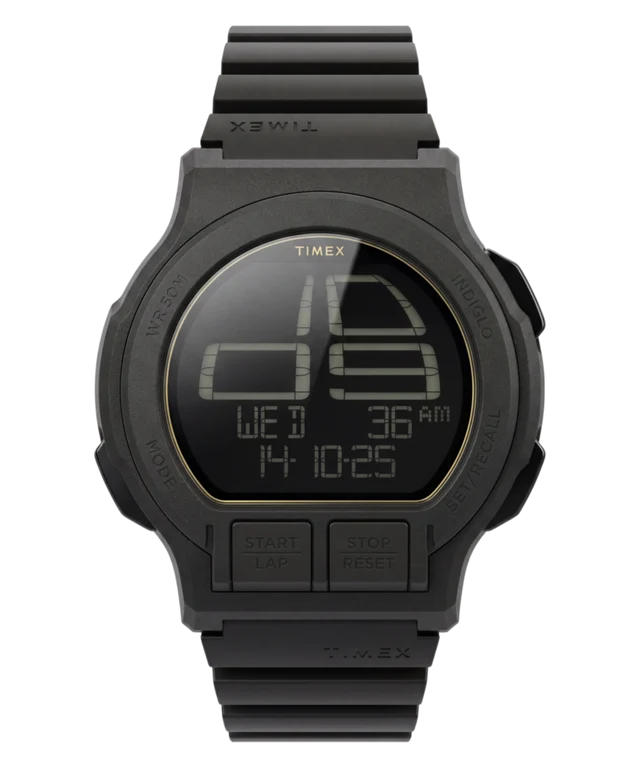 Retroware Digital 46mm Resin Strap Watch TW5M74000