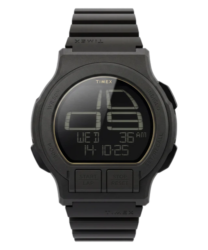 Retroware Digital 46mm Resin Strap Watch TW5M74000
