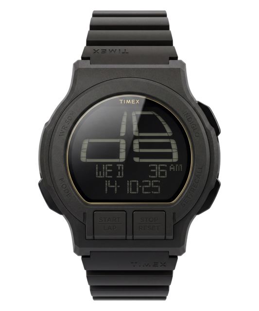 Retroware Digital 46mm Resin Strap Watch TW5M74000
