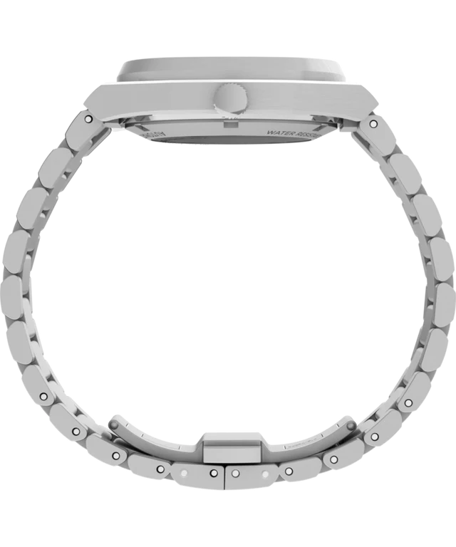 Timex® Automatic E Line 38mm Stainless Steel Bracelet Watch TW6A00500
