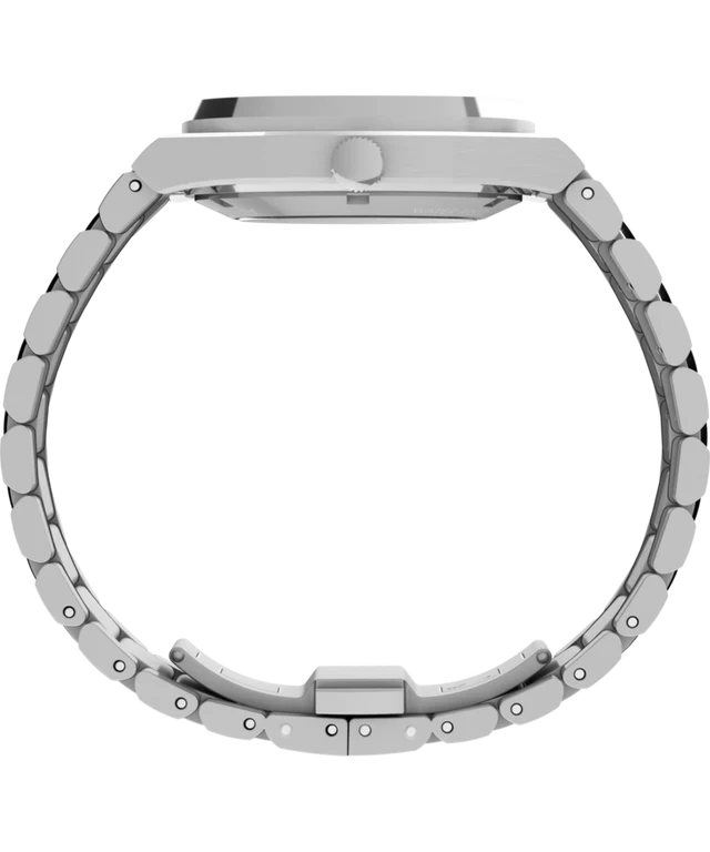 Timex® Automatic E Line 38mm Stainless Steel Bracelet Watch TW6A00700