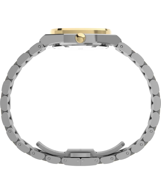 Timex® Quartz E Line 30mm Stainless Steel Bracelet Watch TW6A00800