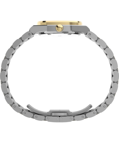 Timex® Quartz E Line 30mm Stainless Steel Bracelet Watch TW6A00800