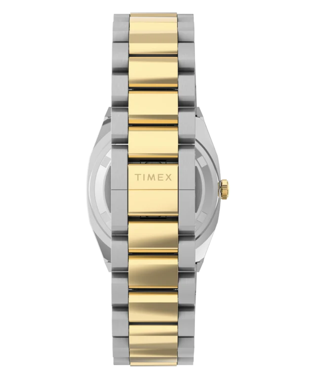 Timex® Quartz E Line 30mm Stainless Steel Bracelet Watch TW6A00800
