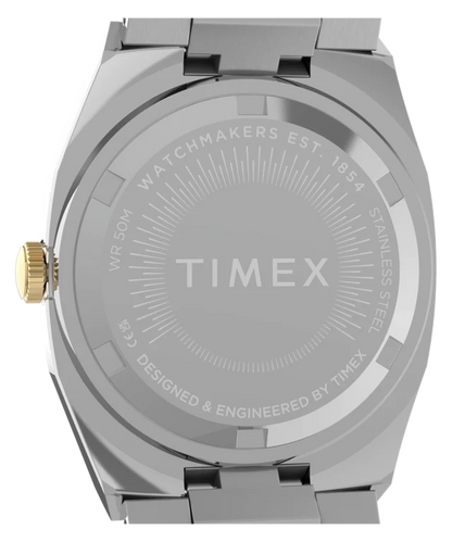 Timex® Quartz E Line 30mm Stainless Steel Bracelet Watch TW6A00800