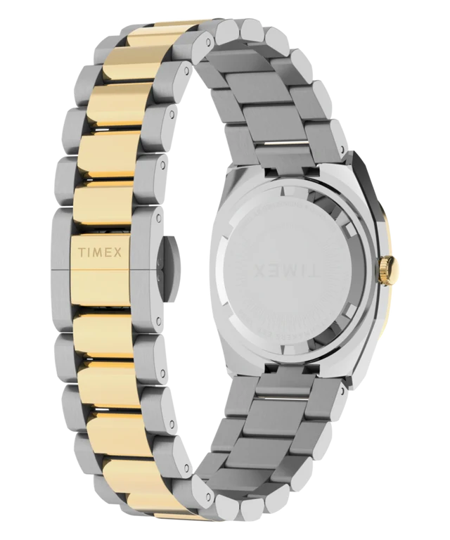 Timex® Quartz E Line 30mm Stainless Steel Bracelet Watch TW6A00800