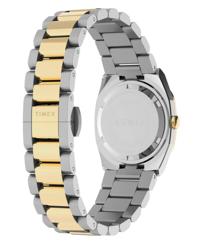Timex® Quartz E Line 30mm Stainless Steel Bracelet Watch TW6A00800