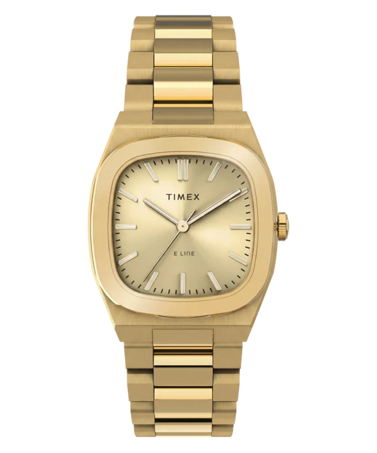Timex® Quartz E Line 30mm Stainless Steel Bracelet Watch TW6A00900