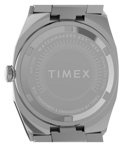 Timex® Quartz E Line 30mm Stainless Steel Bracelet Watch TW6A01000