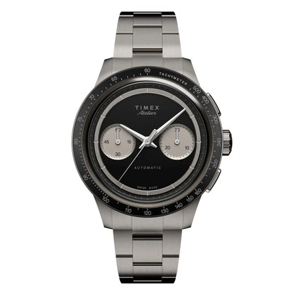 Timex Atelier Chronograph Automatic M1a Ti  42mm Swiss Made Titanium Bracelet
