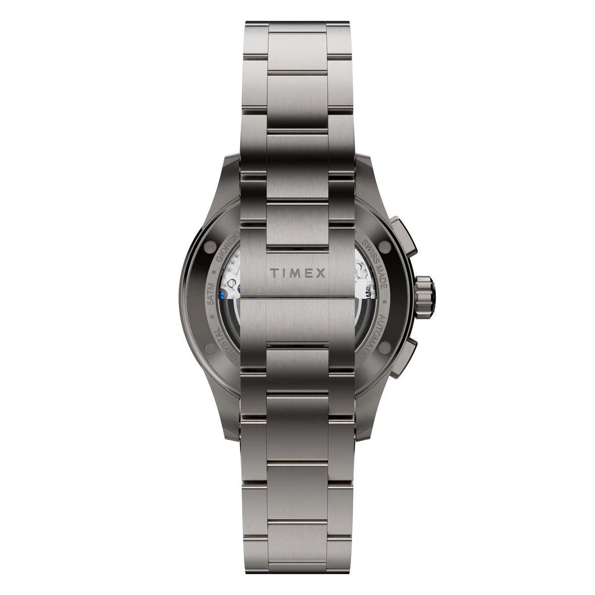 Timex Atelier Chronograph Automatic M1a Ti  42mm Swiss Made Titanium Bracelet