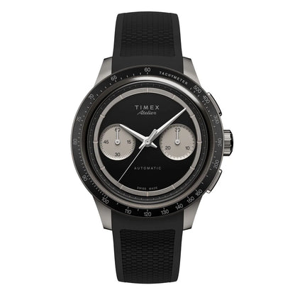 Timex Atelier Chronograph Automatic M1a Ti  42mm Swiss Made NBR Synthetic Rubber Strap