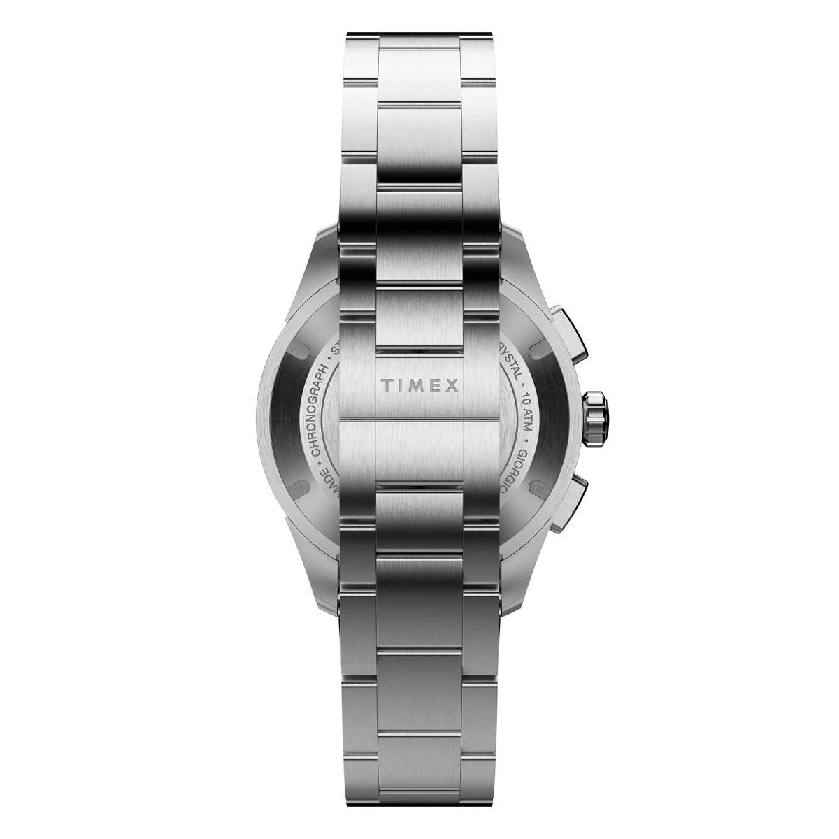 Timex Atelier Chronograph Quartz M1q  40mm Swiss Made Stainless Steel Bracelet