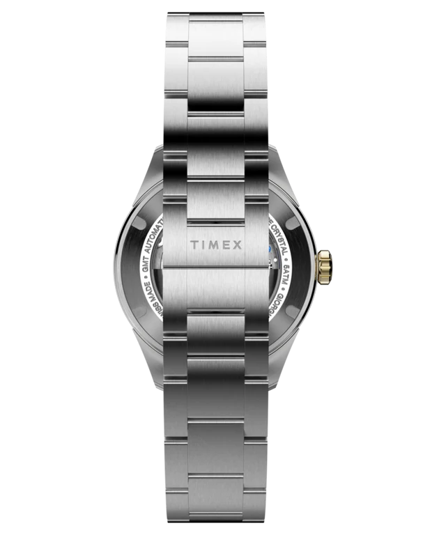 Timex Atelier GMT Première M1a 38mm Swiss Made Automatic Stainless Steel Bracelet