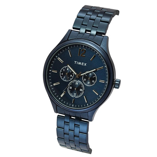 TIMEX Men Blue Round Dial Analog Watch - TWEG18437