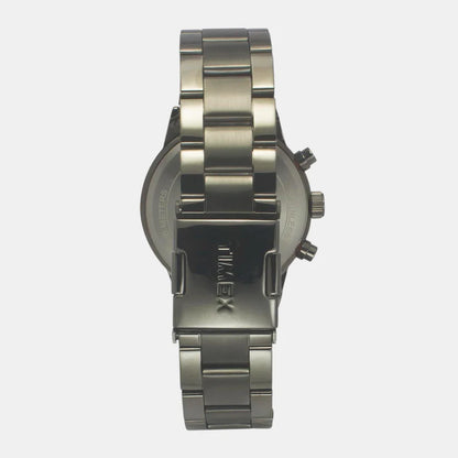 Timex Fashion Men Quartz Orange Dial Chronograph Stainless Steel Watch TWEG19932